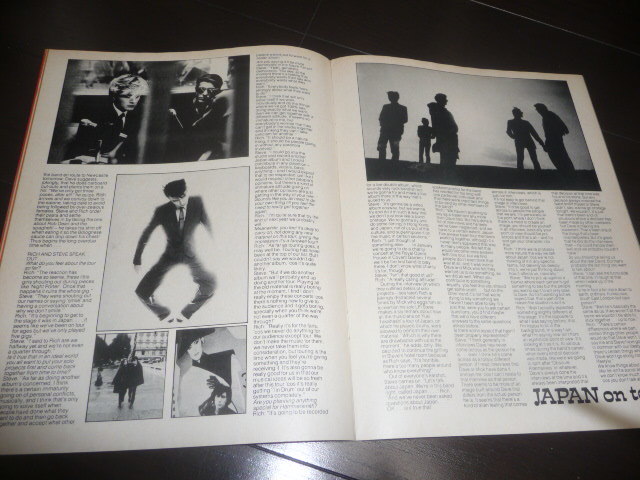 NOISE! 1982 Japan On Tour 10Page Special David Sylvian Steve Jansen_画像4