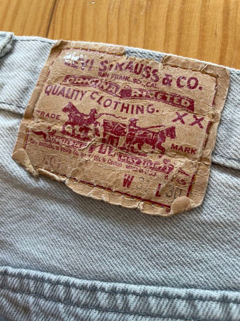 levi's levis アメリカ製 made in usa 501 vintage ヴィンテージビンテージ w31l30_画像6