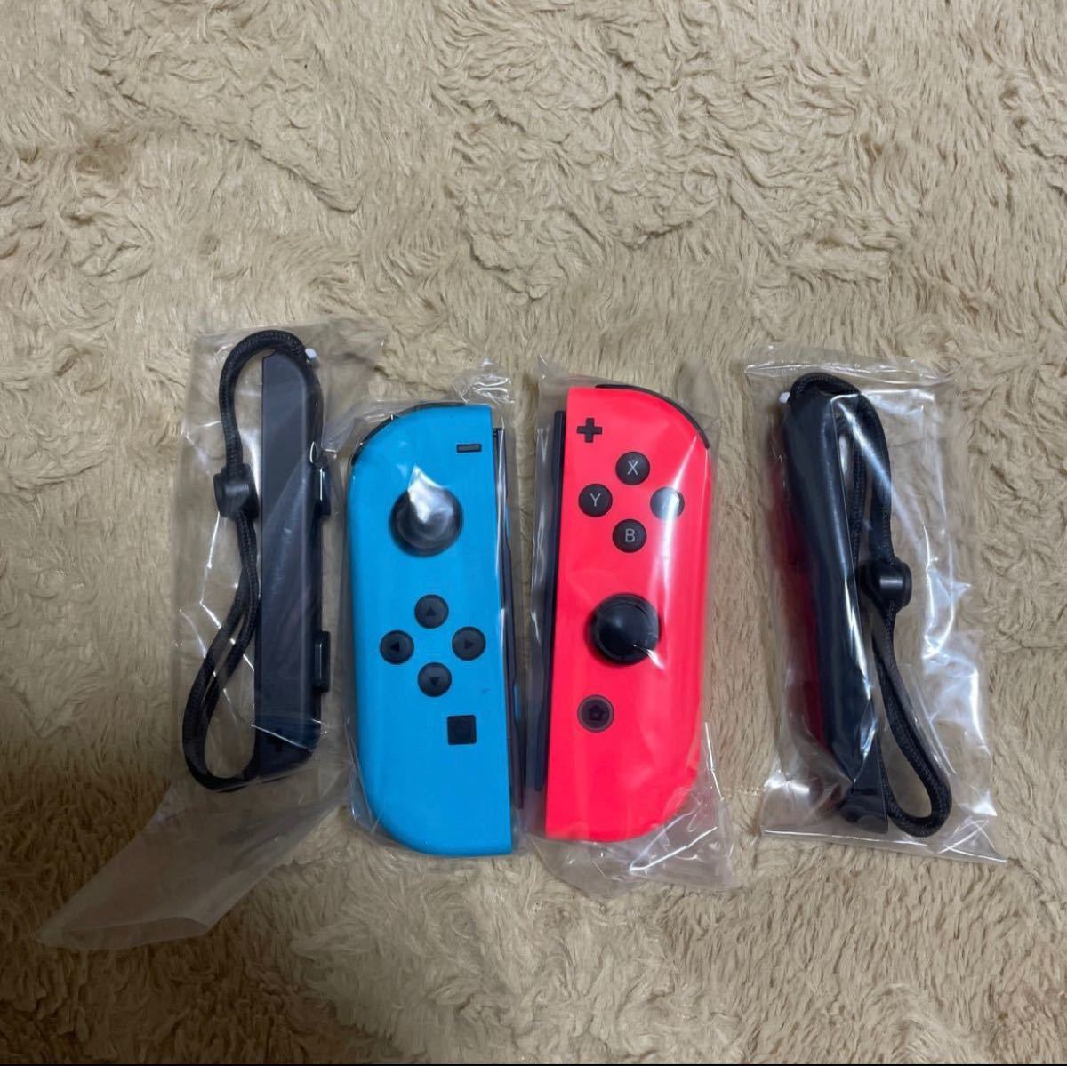 Nintendo Switch Joy-Con  ネオンブルー　ネオンレッド　ネオン同梱品　ネコポス