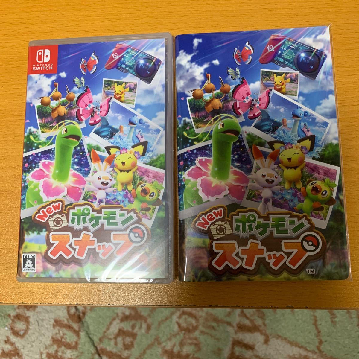  【Switch】 New ポケモンスナップ　新品未開封です。Joshin購入特典ノートブックおつけします