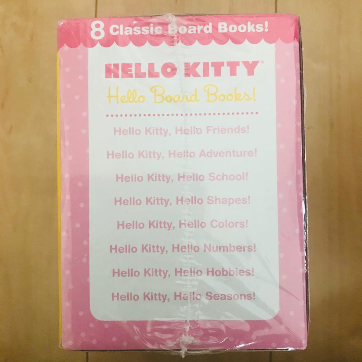 【SALE】Hello Kitty ハローキティ　ボードブック　英語絵本　8冊