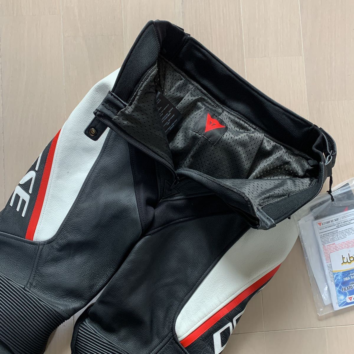 Lady's DAINESE DELTA 3 LADY LEATHER PANTS レザーパンツ サイズ42