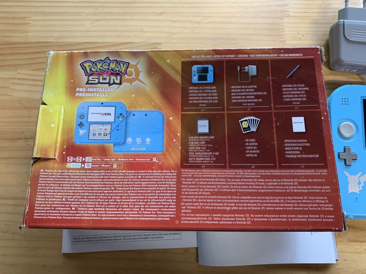 3DS 2DS 欧州 海外版 ポケモン ポケットモンスター 限定 本体 NINTENDO