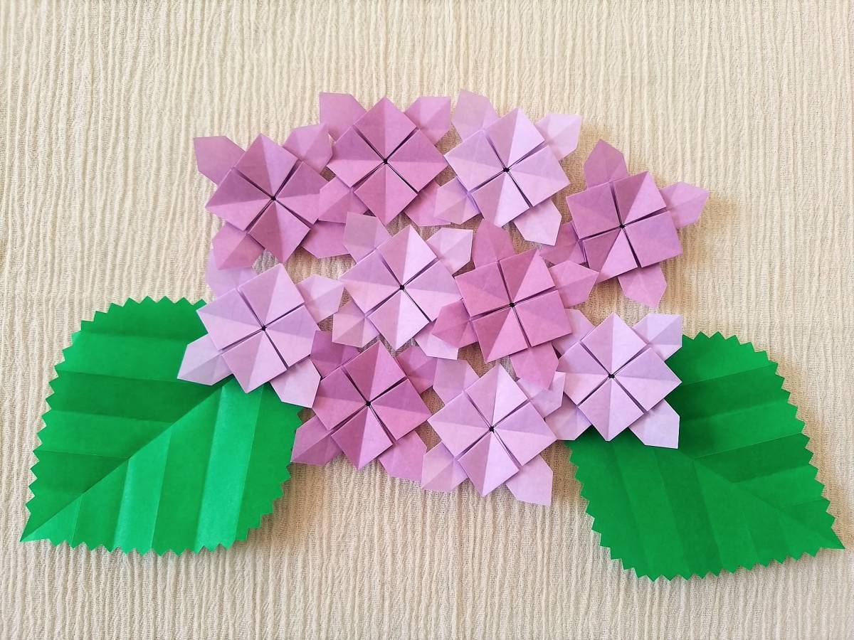 折り紙 梅雨 初夏 アジサイ 紫陽花 3色セット 花 壁面飾り イベント ハンドメイド Buyee Buyee Japanese Proxy Service Buy From Japan Bot Online 折り紙 梅雨 初夏 アジサイ 紫陽花 3色セット 花 壁面飾り イベント ハンドメイド Buyee Buyee Japanese Proxy Service Buy From Japan Bot Online