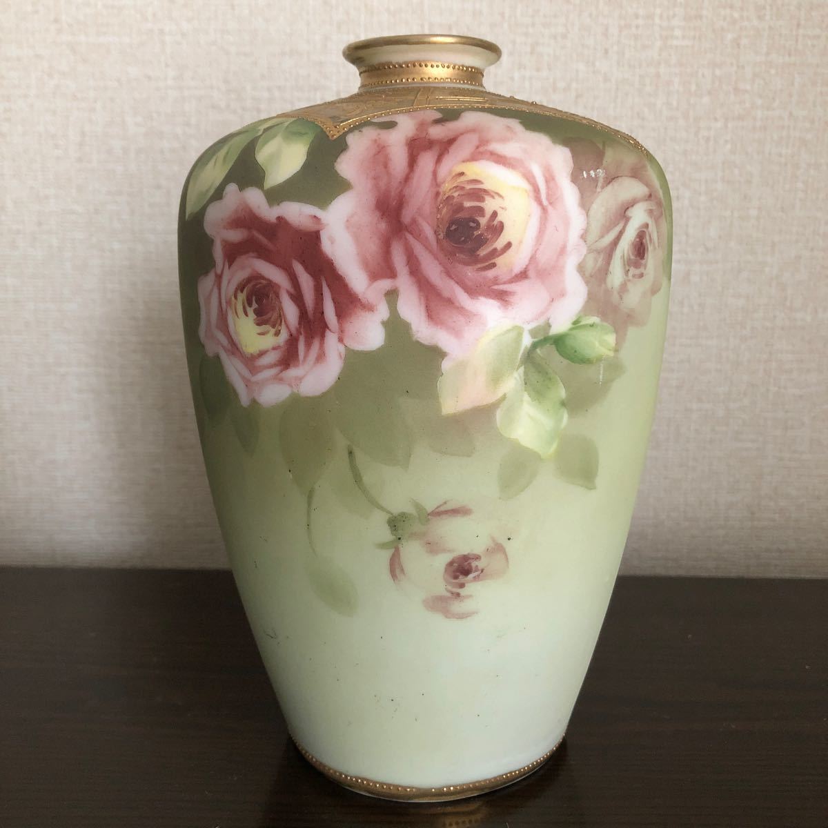 オールドノリタケ ヴィンテージ品 花瓶 M-NIPPON印 - ruizvillandiego.com