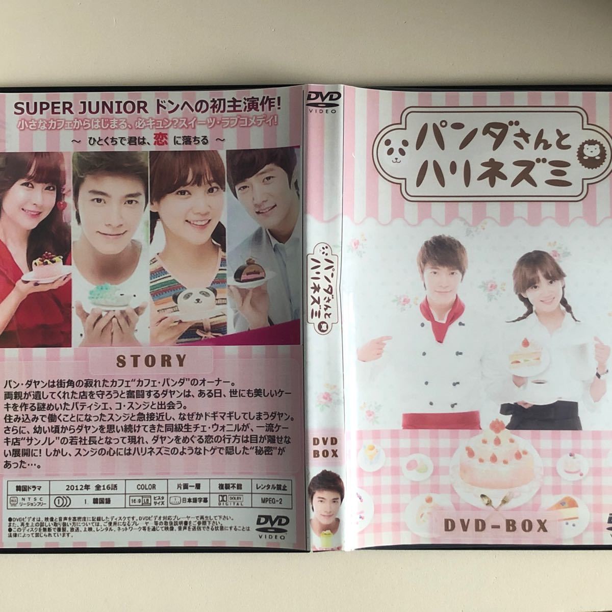 10557円 年末のプロモーション特価！ パンダさんとハリネズミ DVD-SET1 2