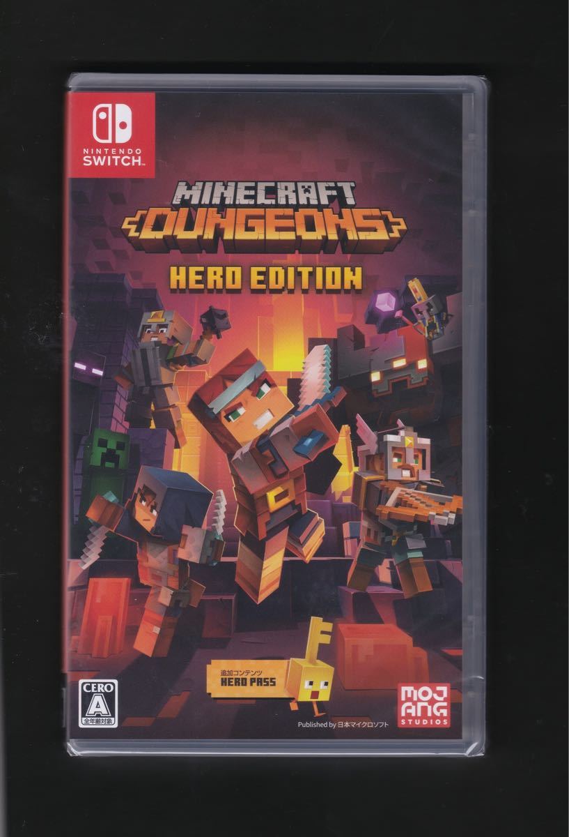 【新品 】マイクラ switch Minecraft Dungeons Hero Edition マインクラフト ダンジョンズ