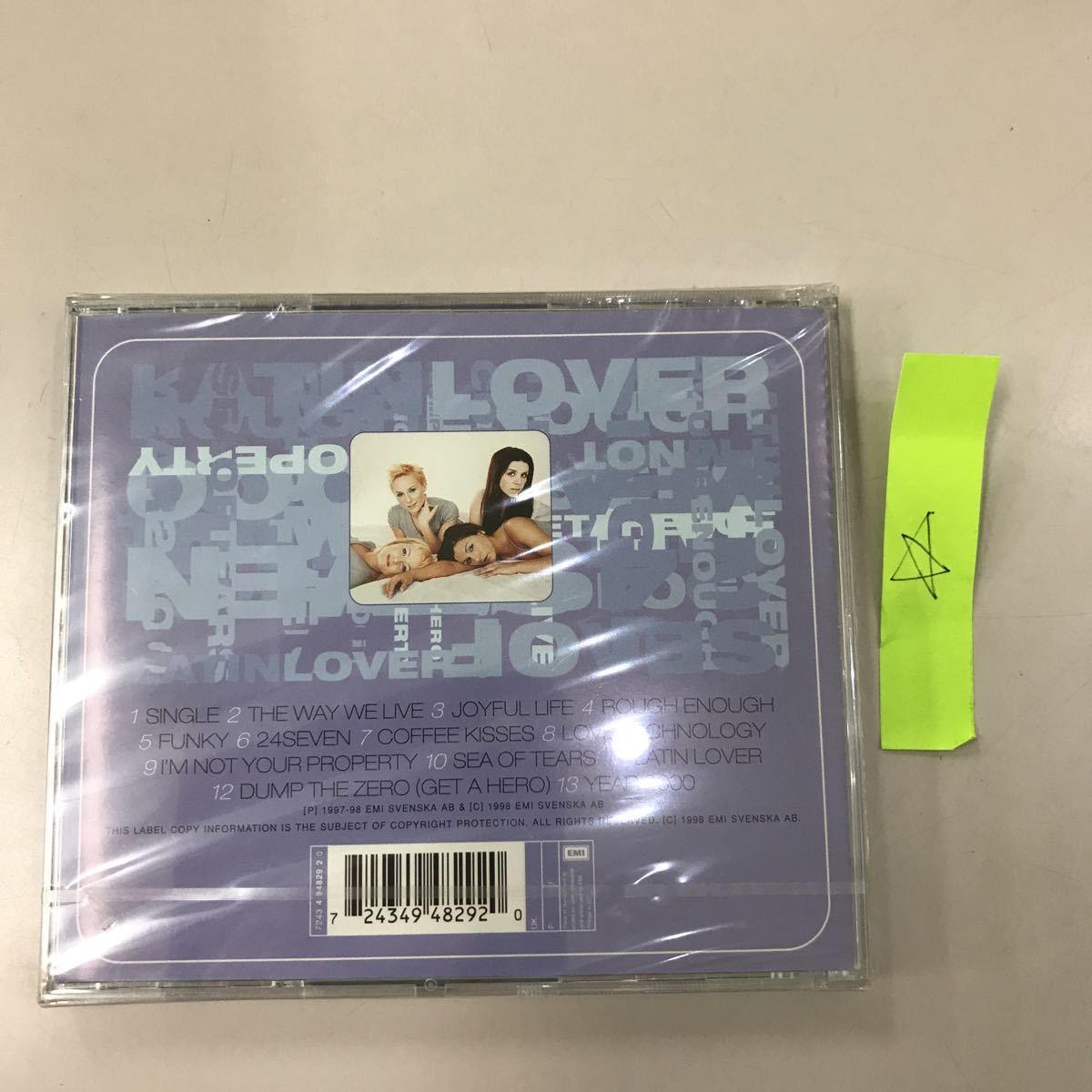 CD 輸入盤未開封【洋楽】長期保存品 popsie