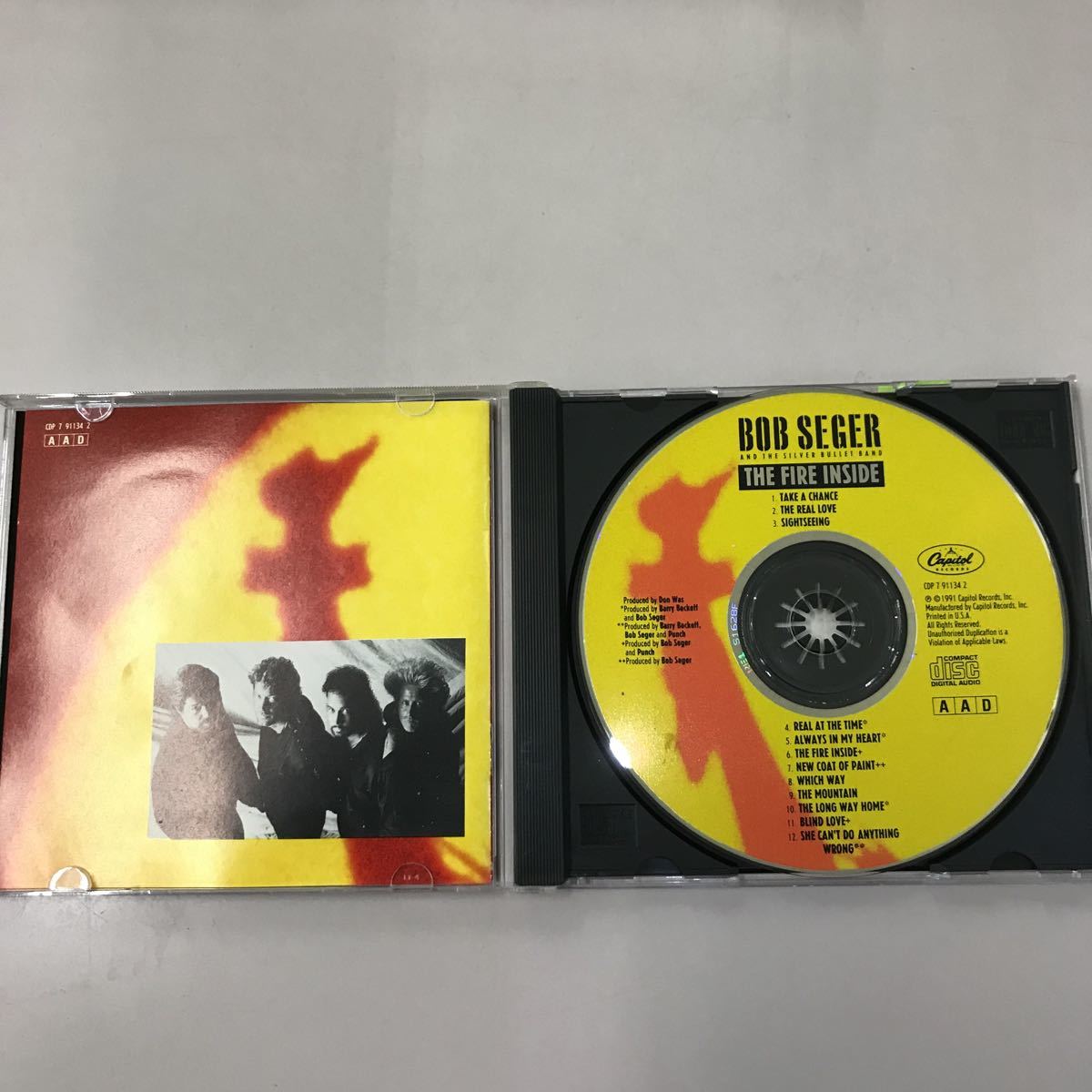 CD 輸入盤 中古【洋楽】長期保存品 BOB SEGER AND THE SILVER BULLET BAND