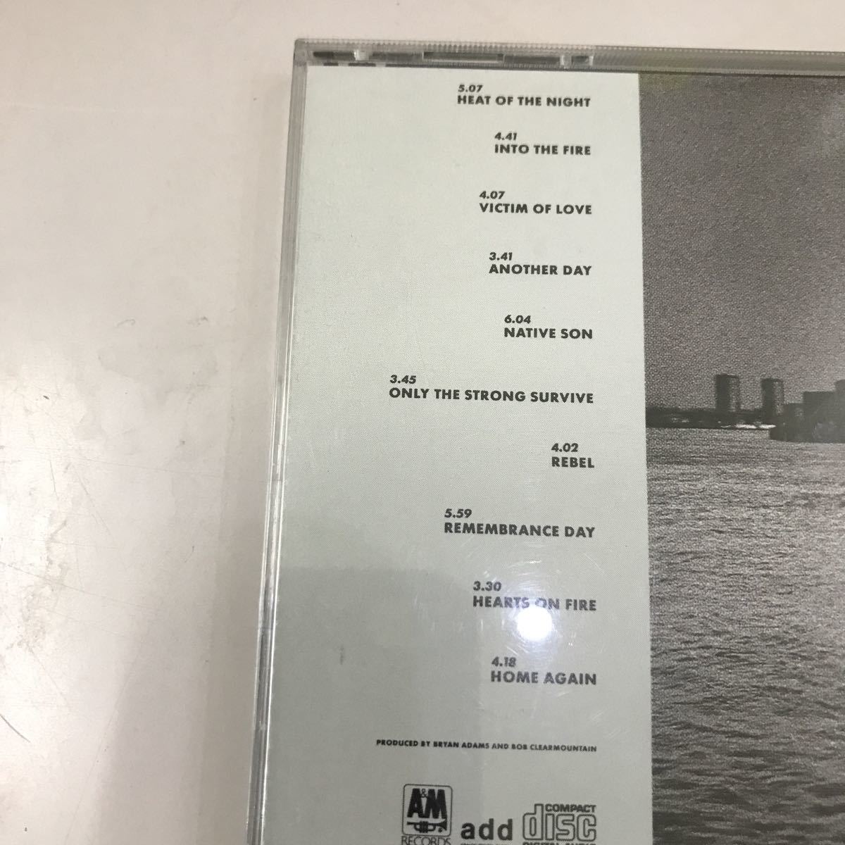 CD 輸入盤 中古【洋楽】長期保存品 BRYAN ADAMS