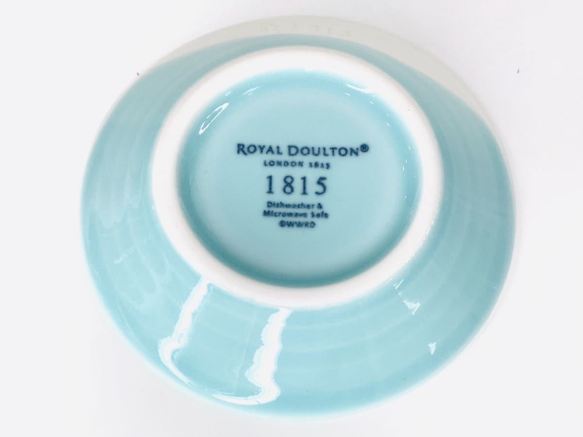 未使用品□ROYAL DOULTON ロイヤルドルトン 1815 TAPAS DIP TRAY タパス ディップトレイ 9cm 3.5in 8枚セットその1 管理2105_画像7