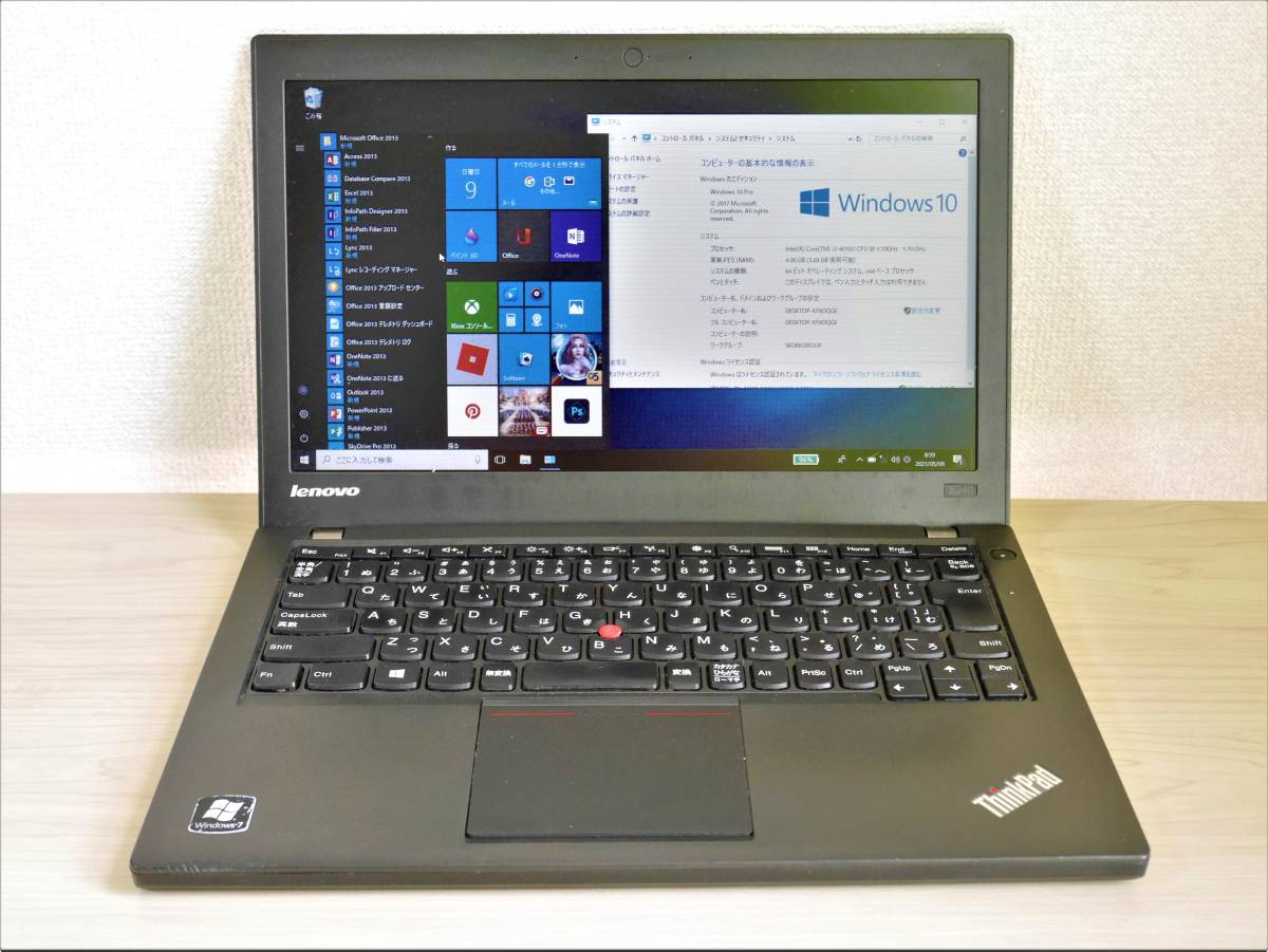 珍しい □第4世代i3,SSDで爆速！ ThinkPad X240 高性能 良品 Corei3