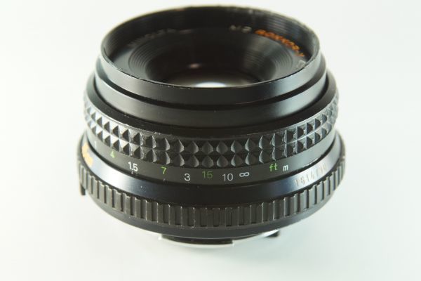 PH067『かなり希少品 中玉にうすクモリ有影響無』 MDマウント MINOLTA MD ROKKOR-X 45mm F2 レンズ ミノルタ 55ETHRYJ993000_画像4