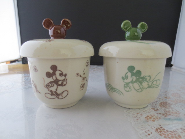 * Disney * Mickey Mouse * cover attaching bowl * tea cup .. bowl * not for sale 