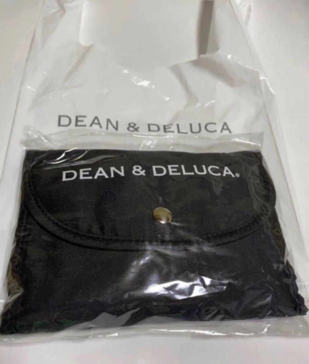 DEAN&DELUCA ショッピングバッグ 黒　正規品　 エコバッグ ディーン&デルーカ　お買い物バッグ　トート　クーポン利用