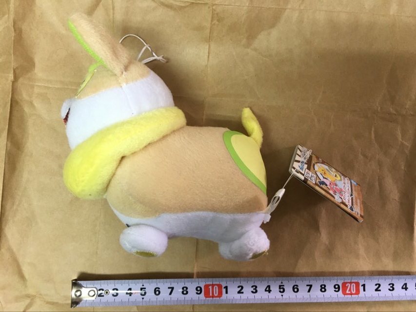 景品 非売品 ポケットモンスター おとなも ポケモン ワンパチ ぬいぐるみ プライズ No.835 Wanpachi Pokemon Yamper stuffed soft toy doll_画像3
