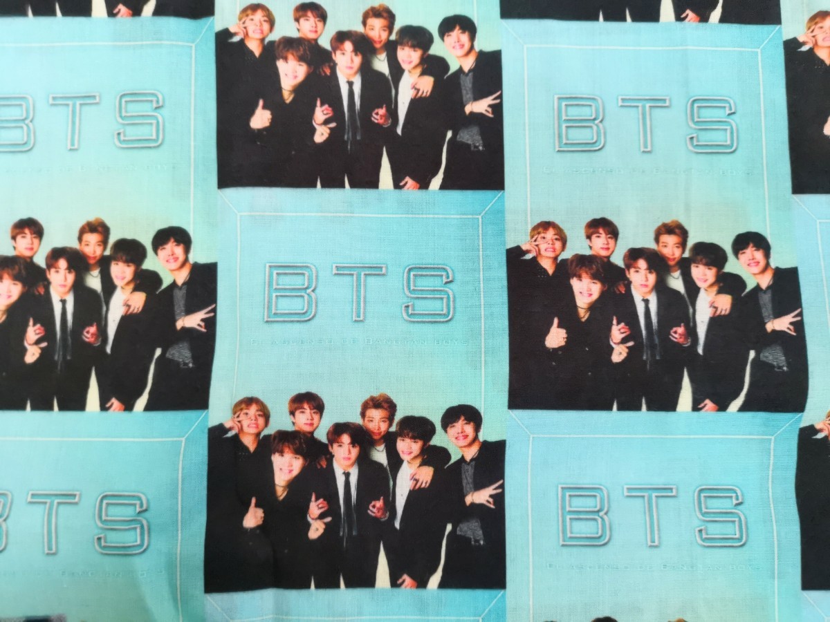 SALE！⑲BTS　生地　はぎれ