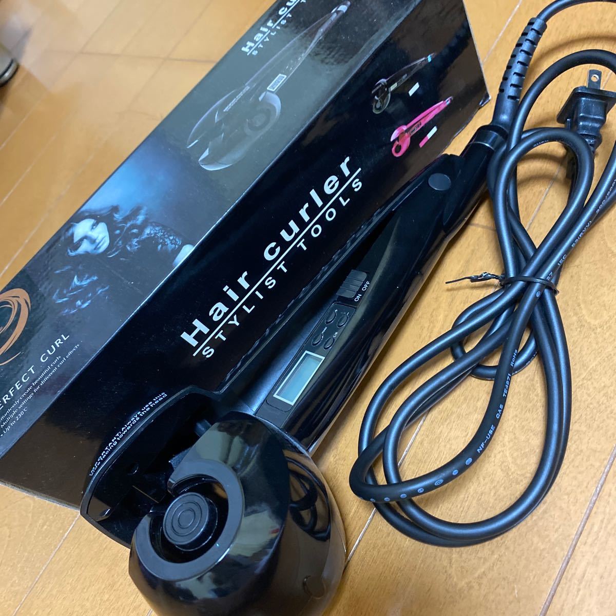 Paypayフリマ ヘアアイロン オートカールアイロン ミラカール 自動巻き髪 電動カールアイロン 自動で巻けちゃう 温度時間調節可能 Paypayフリマ ヘアアイロン オートカールアイロン ミラカール 自動巻き髪 電動カールアイロン 自動で巻けちゃう 温度時間調節可能