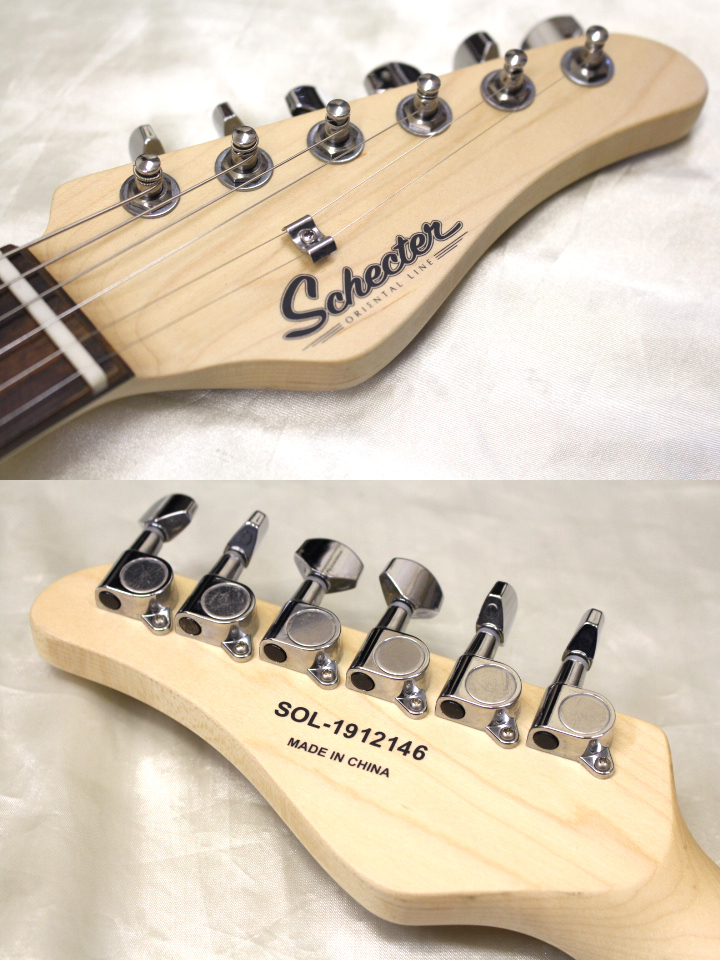 値下げしました。新品 SCHECTER(シェクター) / OL-AR-06 SG ORIENTAL LINE エレキギター　※全国送料無料(一部地域は除きます。)_画像3