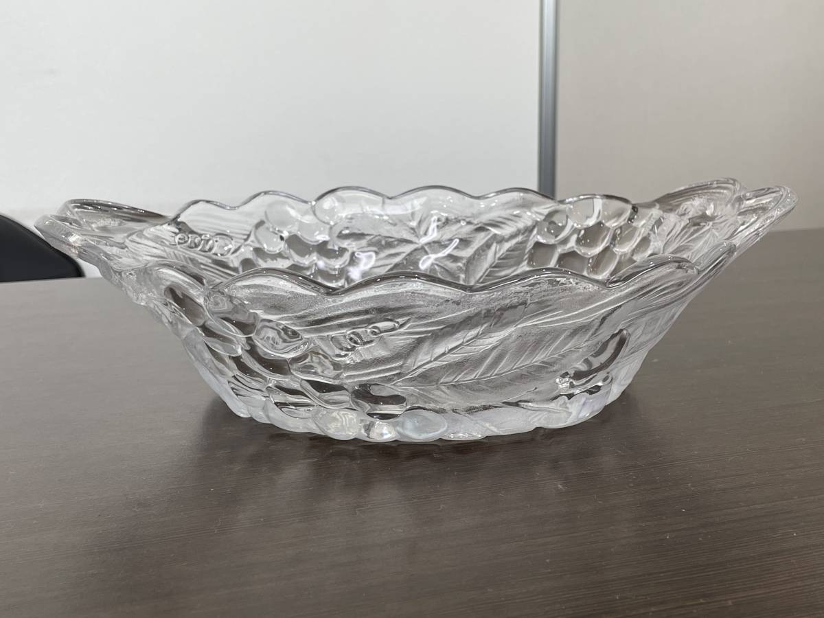 ★【サラダボール】Soga(曽我ガラス) BASKET CRYSTAL FRUITS Bowl(バスケット クリスタル フルーツ ボウル) A211W★未使用品_画像6