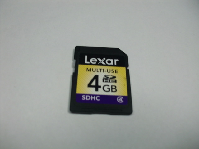 Lexar　SDHCカード　4GB フォーマット済み　送料63円～　ＳＤカード　メモリーカード_画像1