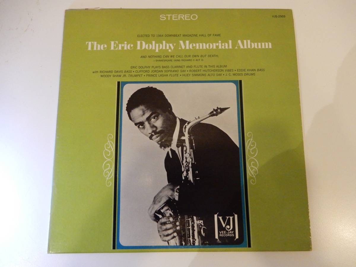 【LP】！！送料510円！！）「Eric Dolphy Memorial Album」1963、Richard Davis、Woody Shaw Jr. ほか_画像1