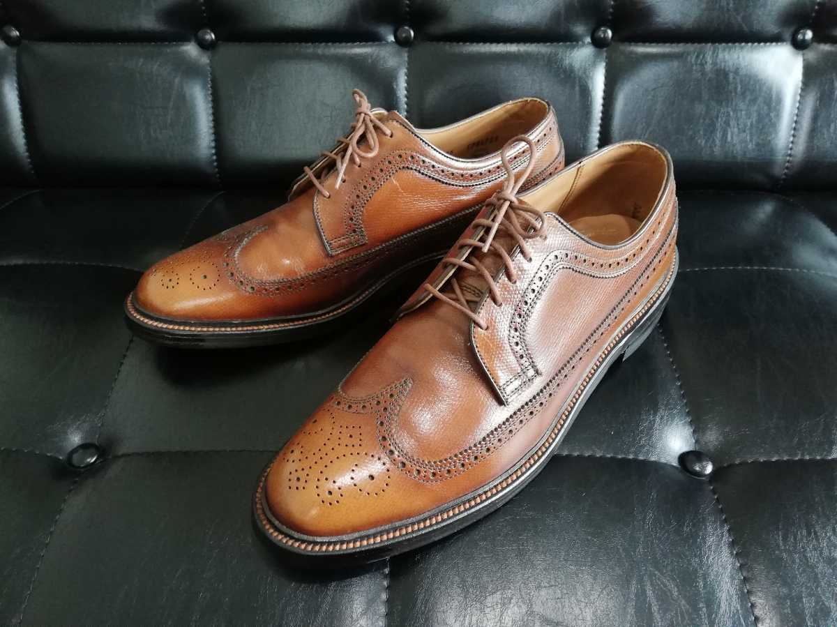 美品 MASON SHOES '80年代 ウイングチップ ヴィンテージ USA製 10B 525 Executive Imperials by MASON メイソン　チペワ