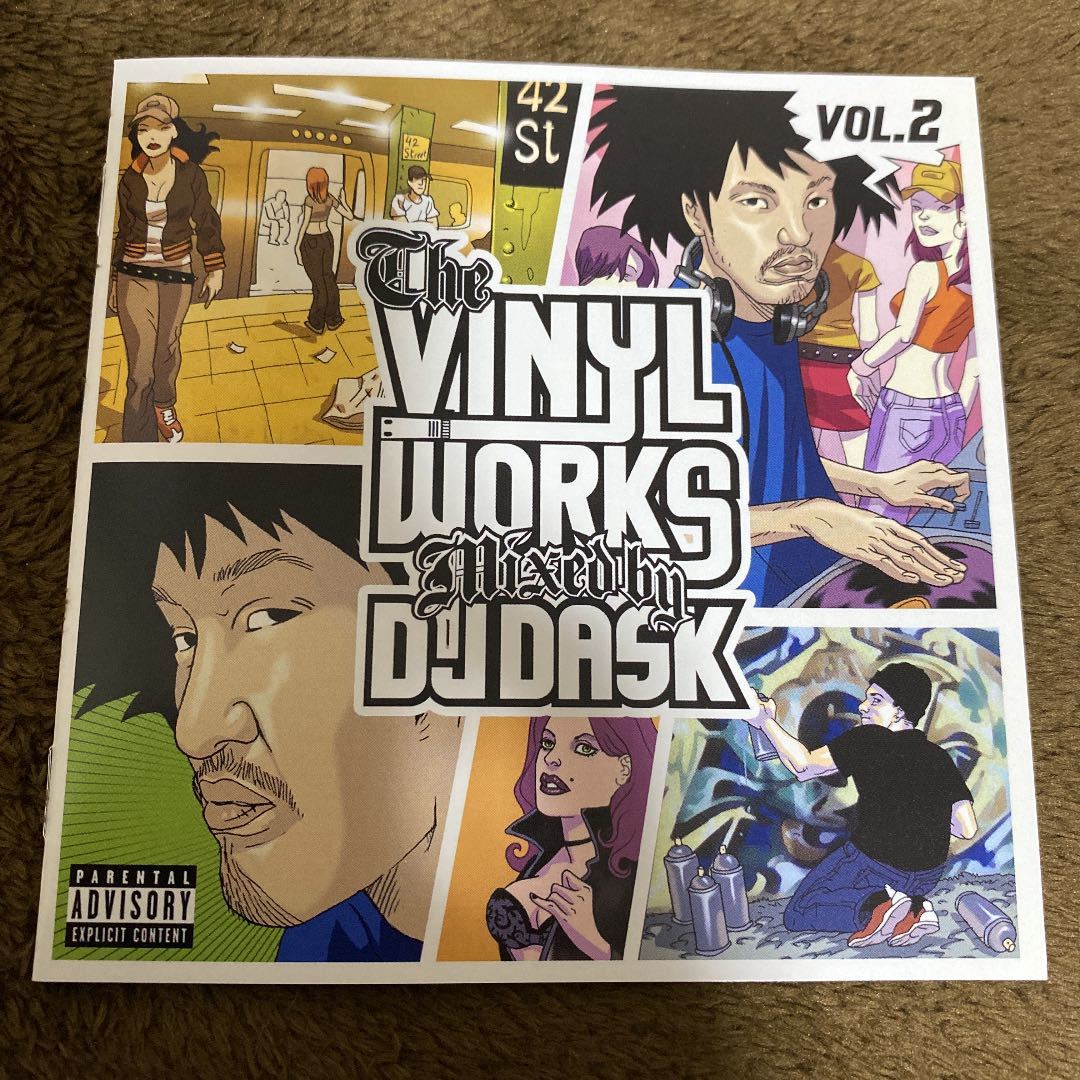 【DJ DASK】The Vinyl Works 2枚セット【MIX CD】【廃盤】【送料無料】