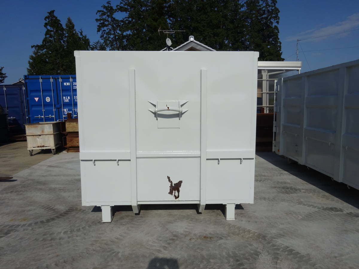  armroll container box ..Miziho 4t12. double doors strengthen type boat bottom container 69