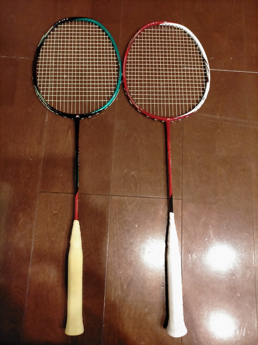 アストロクス 88S 2本セット美品 ヨネックス バドミントン ラケット