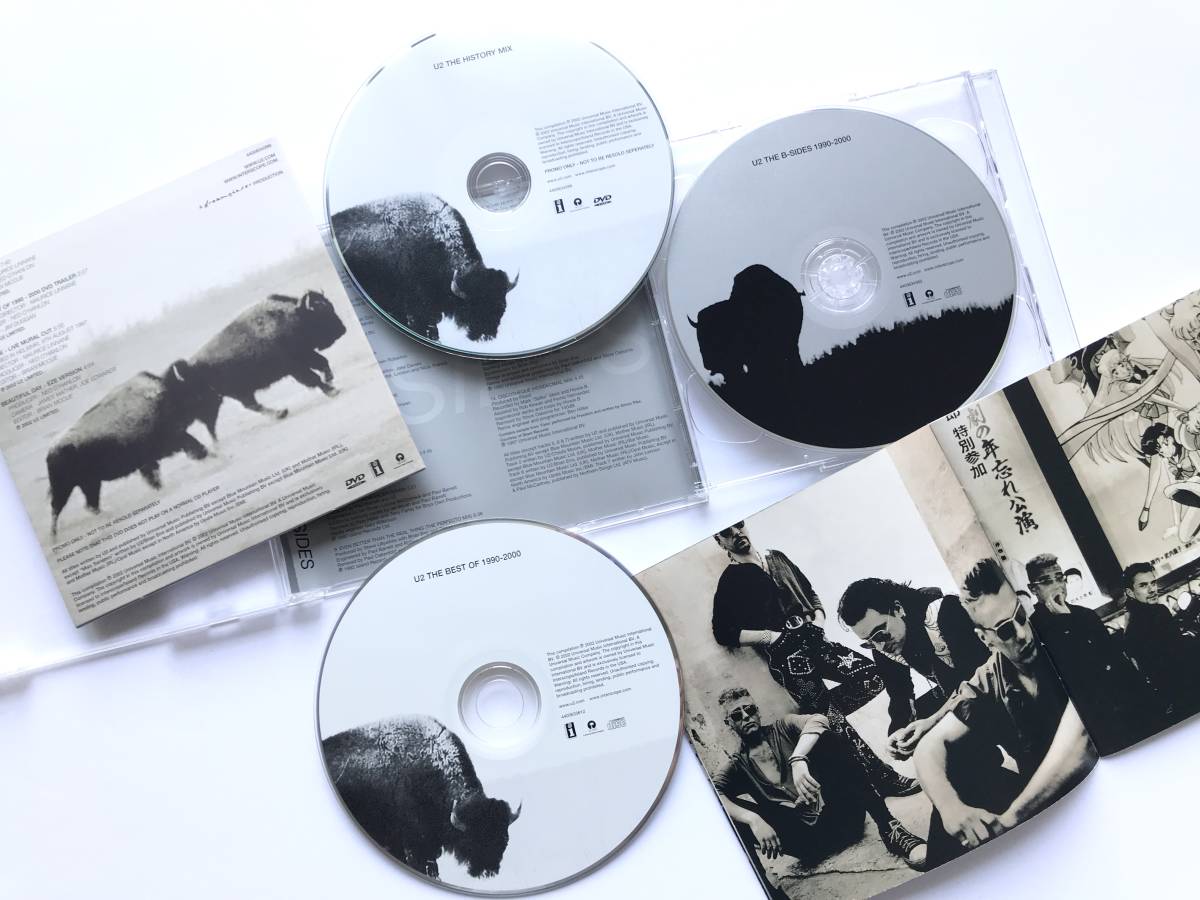 U2 ☆ the Best Of 1990-2000＊CD+DVD ３枚組 ◎ 輸入盤_画像2