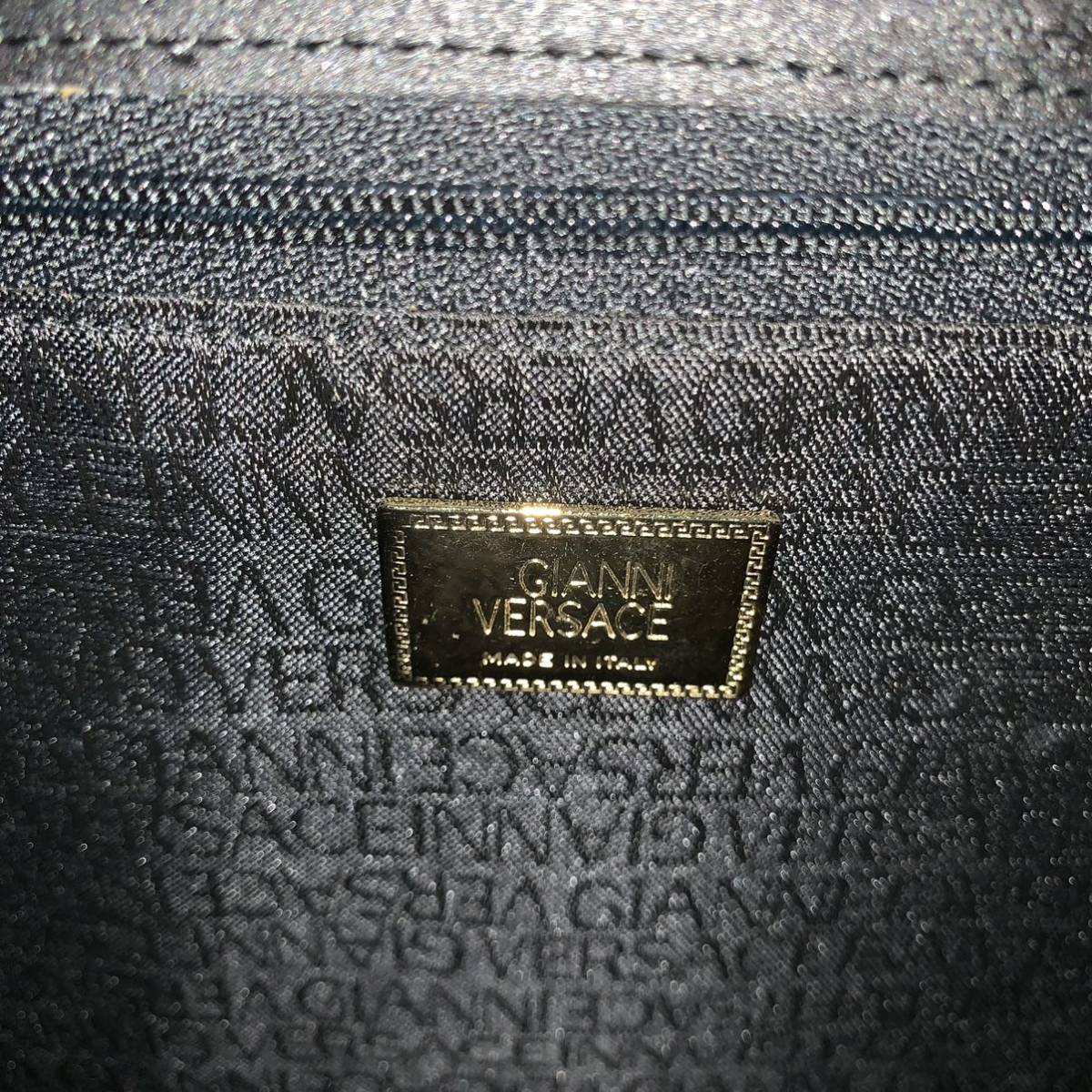 送料無料】Versace ヴェルサーチ メデューサ ショルダーバッグ クロコ