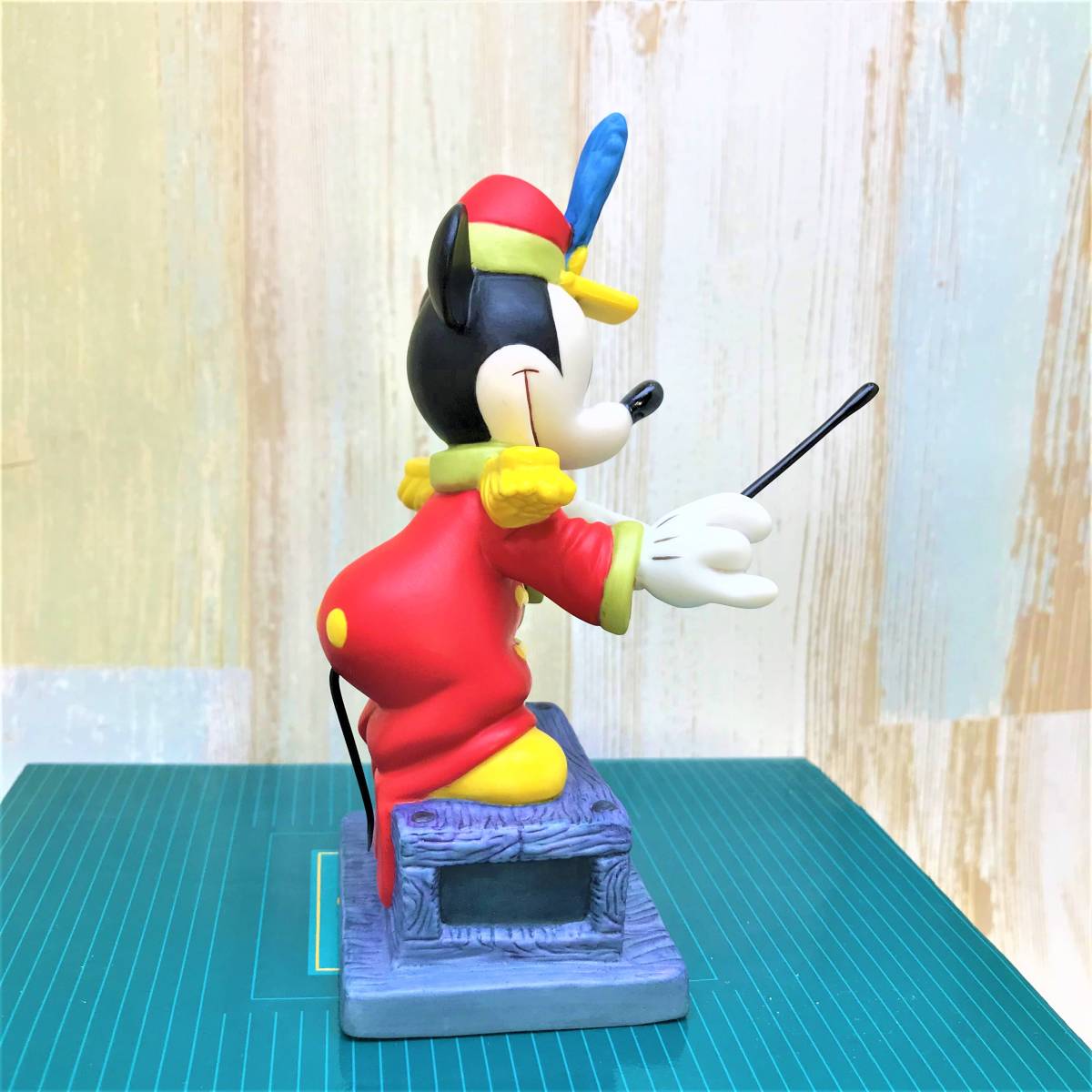 レア★WDCC ミッキーの大演奏会 The Band Concert 指揮者ミッキー ミッキーマウス Micky Mouse フィギュア★ディズニー Disney 陶器製 TDL_画像5