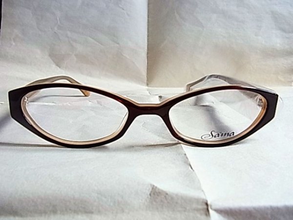  unused goods made in Japan Loree Rodkin Loree Rodkin glasses glasses glasses tea color brown group 