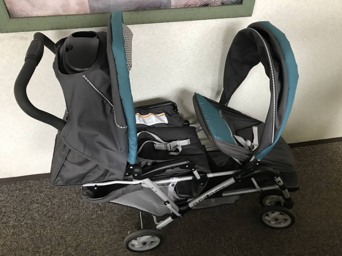 GRACO グレコ 2人乗りベビーカー PA-24833(CN) 縦型 marathon.ro