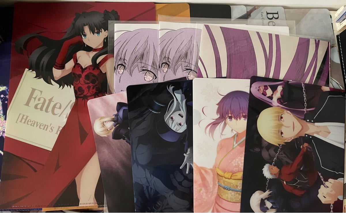 クリアファイル Feel Fate/stay night ローソン限定 まとめ売り