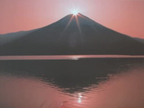  Mt Fuji photograph poster diamond 