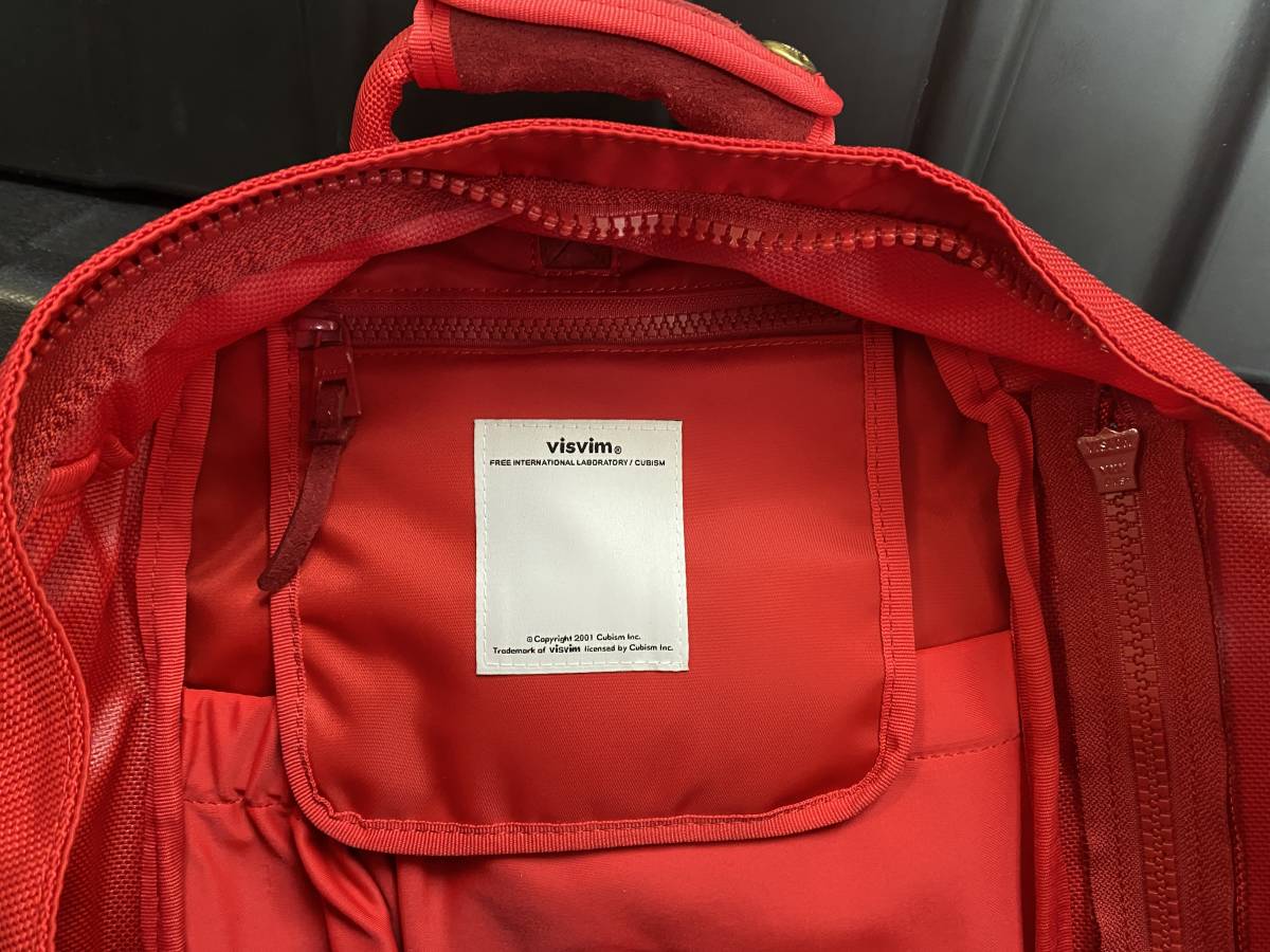VISVIM BALLISTIC 22L RED CORDURA バックパック(男性用)｜売買された 