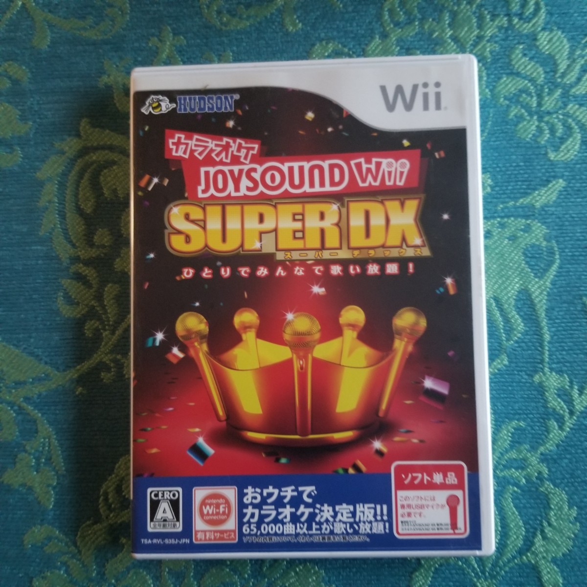 【Wii】カラオケ JOYSOUND SUPER DX　ジョイサウンド　スーパーデラックス