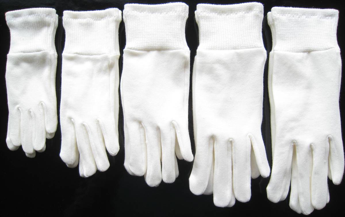 2組セットアレルギー 子供ショート手袋j-1 Ｌ（10.11.12歳用）_画像6