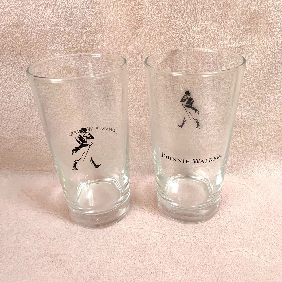 新品、非売品★ジョニーウォーカー タンブラーグラス グラス 6脚セット