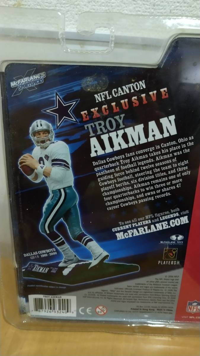 マクファーレンNFL ダラス カウボーイズ3体(トロイ エイクマン ロイ ウィリアムス ジュリアス ジョーンズ) マクファーレンNFL ダラス カウボーイズ3体(トロイ エイクマン ロイ ウィリアムス ジュリアス ジョーンズ)