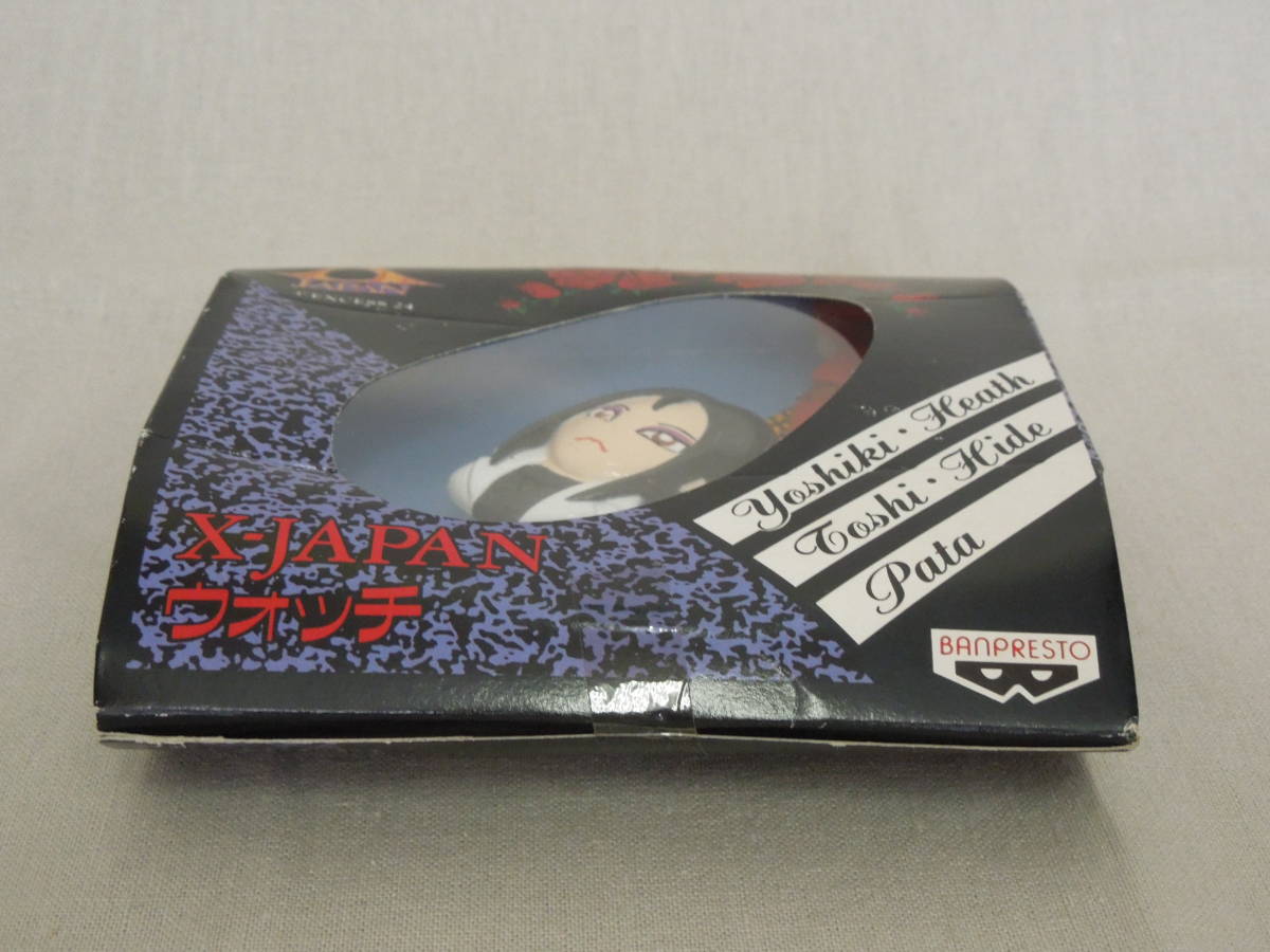 1995 バンプレスト X-JAPAN ウオッチ Heath 未開封新品 とるとる愛テム プライズ バンダイ_画像4