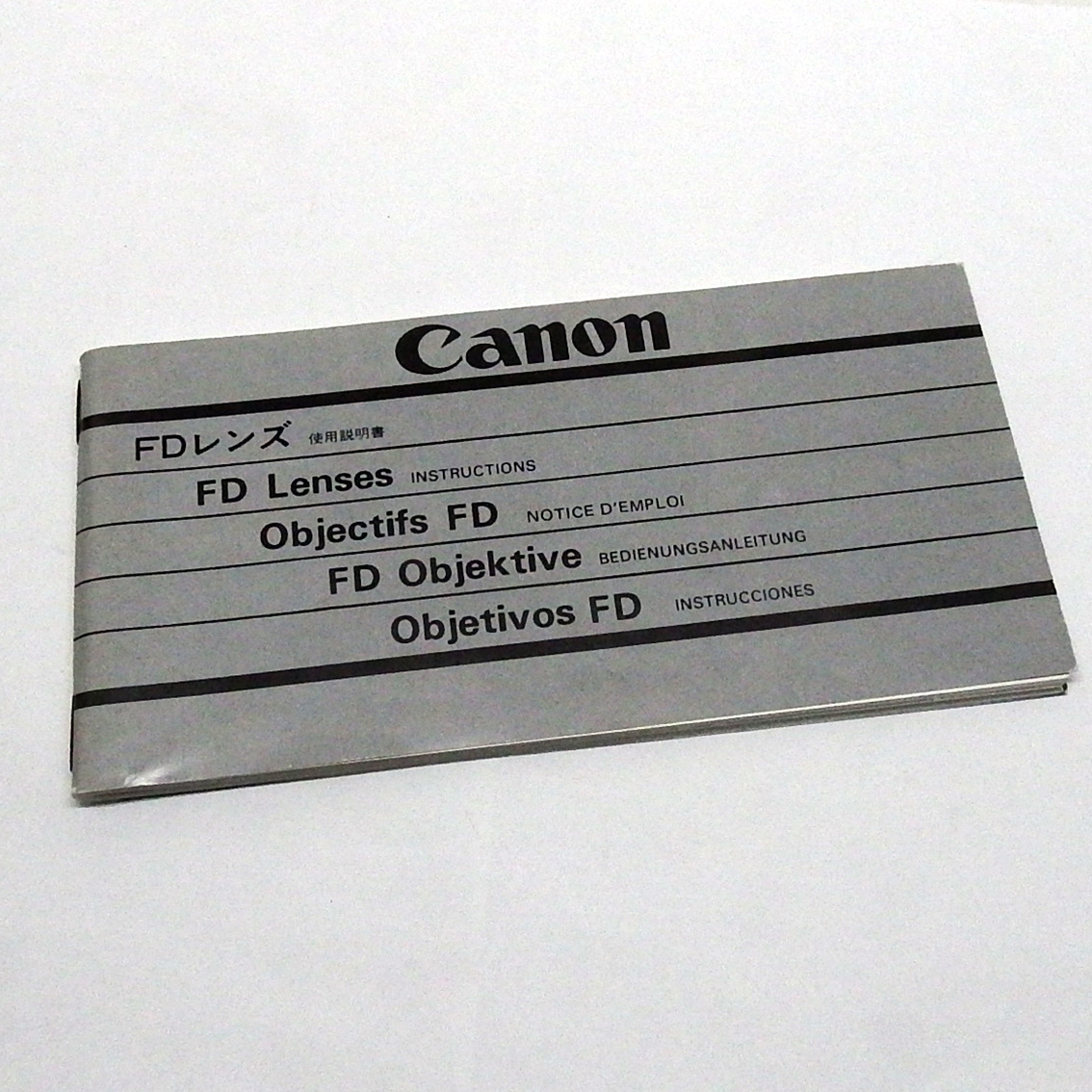 ACB5518 Canon FD lens manual 