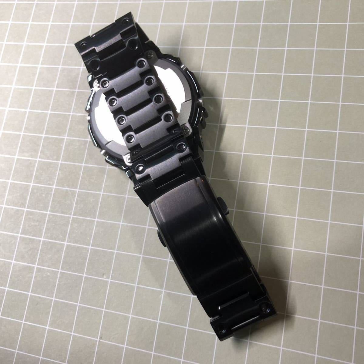 G-SHOCK Gショック ジーショック 5600 CASIO カシオ デジタル 腕時計 GM-5600B-3ER ステンレスフルメタルカスタム - 4