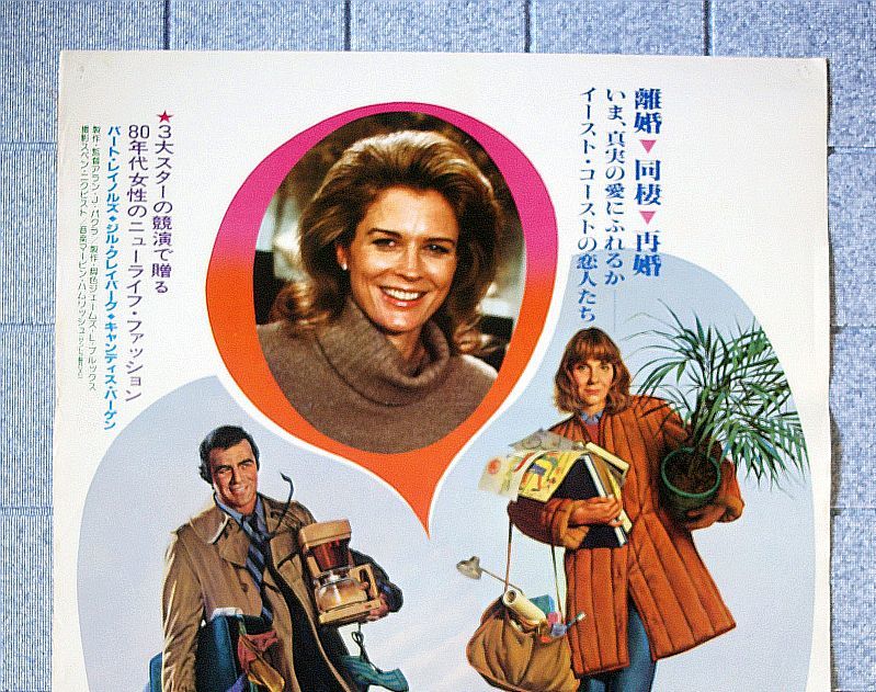 【ポスター】結婚ゲーム (1979米)／監督アラン・Ｊ・パクラ／バート・レイノルズ、ジル・クレイバーグ、キャンディス・バーゲン_画像2