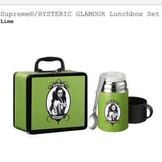 SUPREME シュプリーム×HYSTERIC GLAMOUR ヒステリックグラマー 21SS Lunchbox Set ランチボックス セット ライム 正規品 K1/25555 ★_画像1