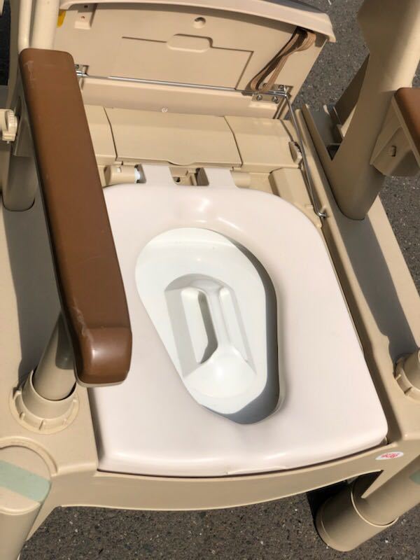 安寿 ポータブルトイレ KX-SD 介護用品 洋式トイレ_画像4