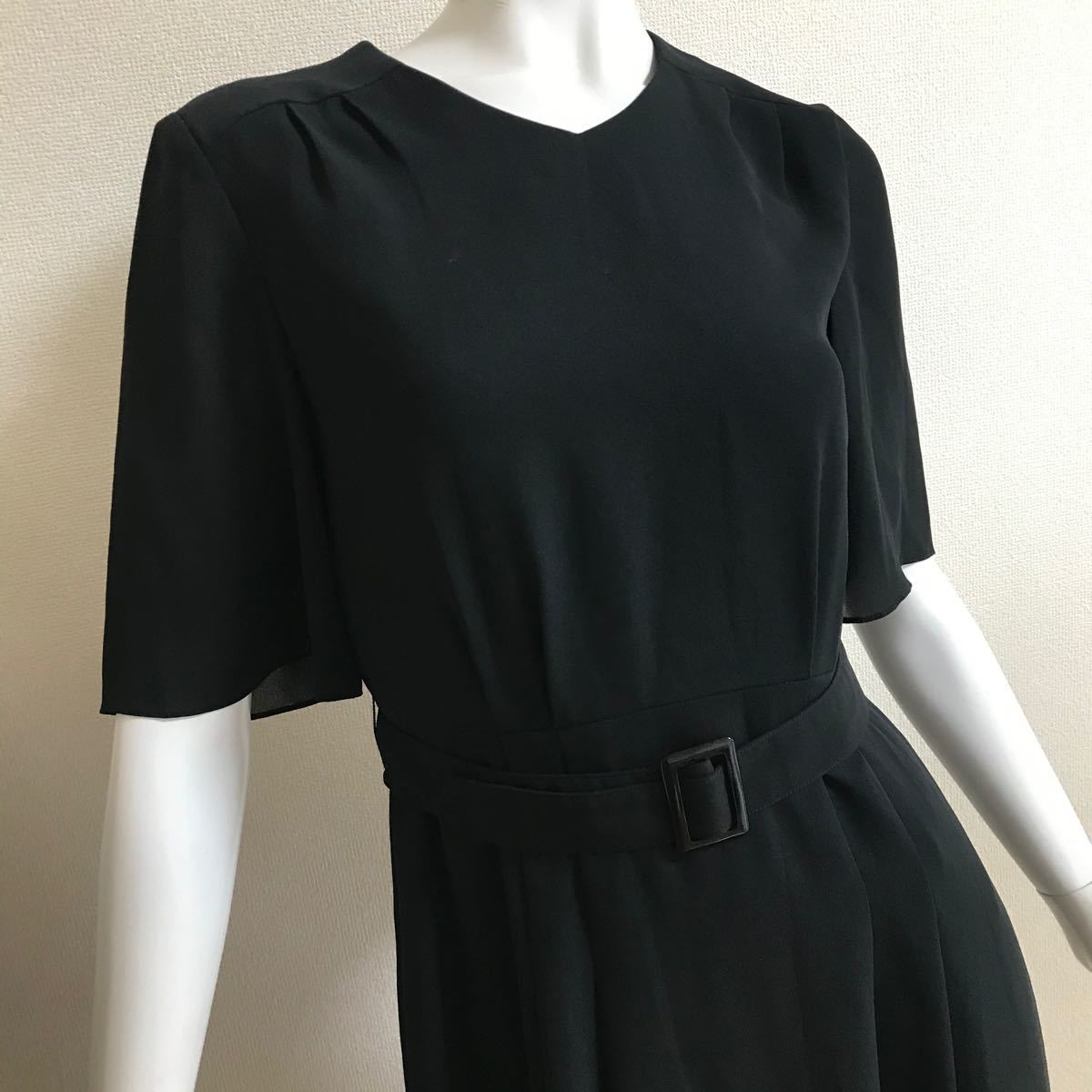 Paypayフリマ 東京ソワール ブラックフォーマル ドレスワンピース 喪服 礼服 ベルト付き 7号 Paypayフリマ 東京ソワール ブラックフォーマル ドレスワンピース 喪服 礼服 ベルト付き 7号