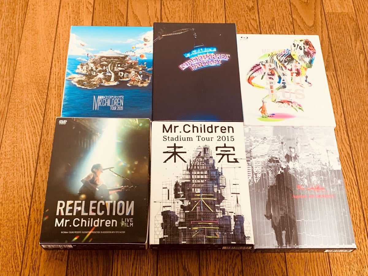 Mr.Children ミスチル　Blu-ray DVD 6組セット　まとめ売り